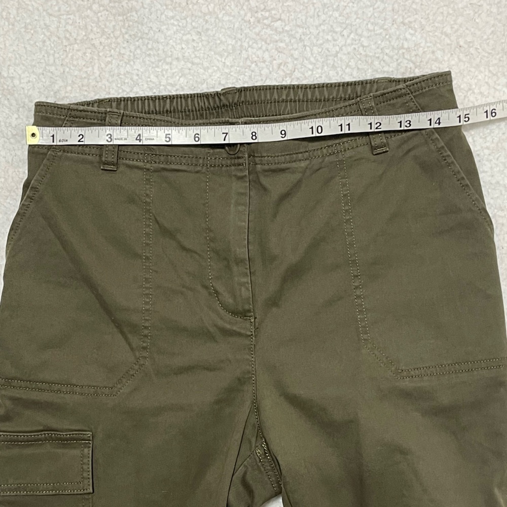 Talbots Olive Cargo Pants - Picture 7 of 9